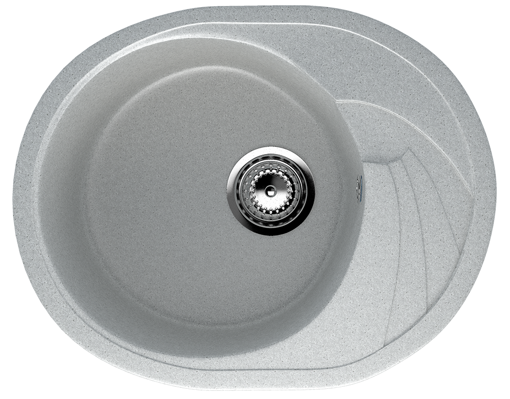 Мойка из искусственного камня Ulgran U-403-310, цвет серый