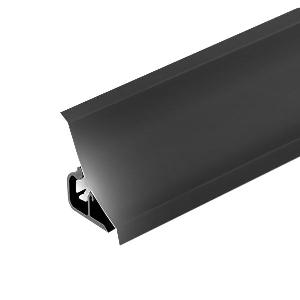 Плинтус для столешниц 18*18*3000 черный матовый (ф-ра 901), шт.