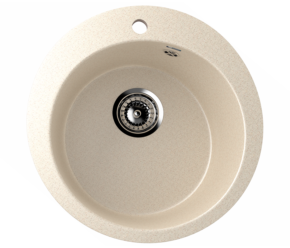 Мойка из искусственного камня Ulgran U-405-328, цвет бежевый