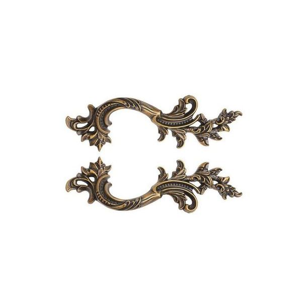 Ручка мебельная, пара L+R ROCOCO RS436EAB.21/64