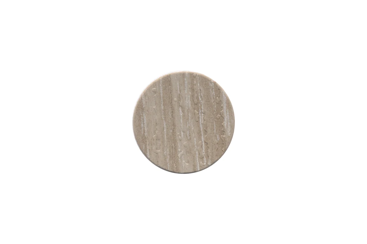 Заглушка самоклеящаяся Ясень MOLINA (EG 1267), евровинт, 14мм (50шт/л) (H305, H3197)
