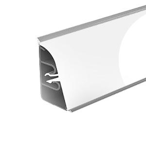 Плинтус для столешницы АР740/850  Белый глянец 37*24*3000 (ф-ра1110) (12), шт.