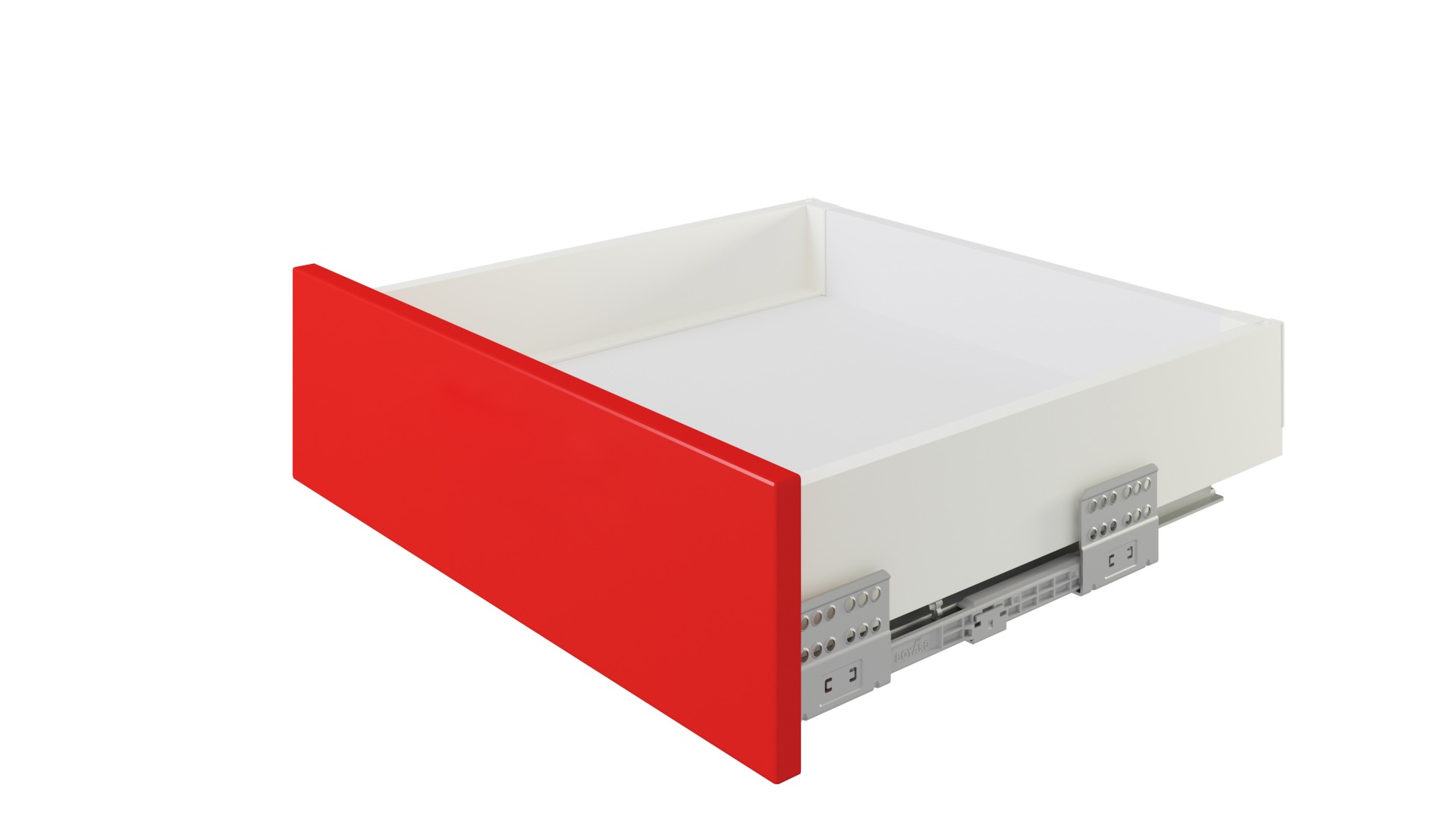 Направляющие SB38 СТАРТ, боковина 86мм прямая PUSH+SOFT SB38W.1/500