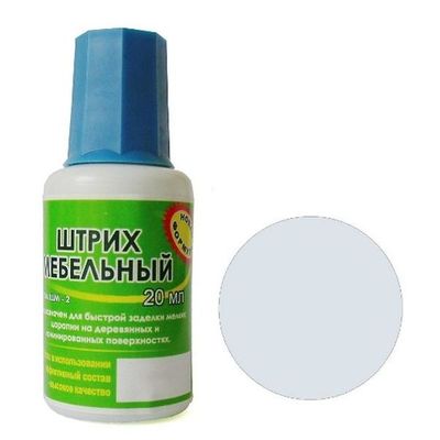 Штрих мебельный серый.