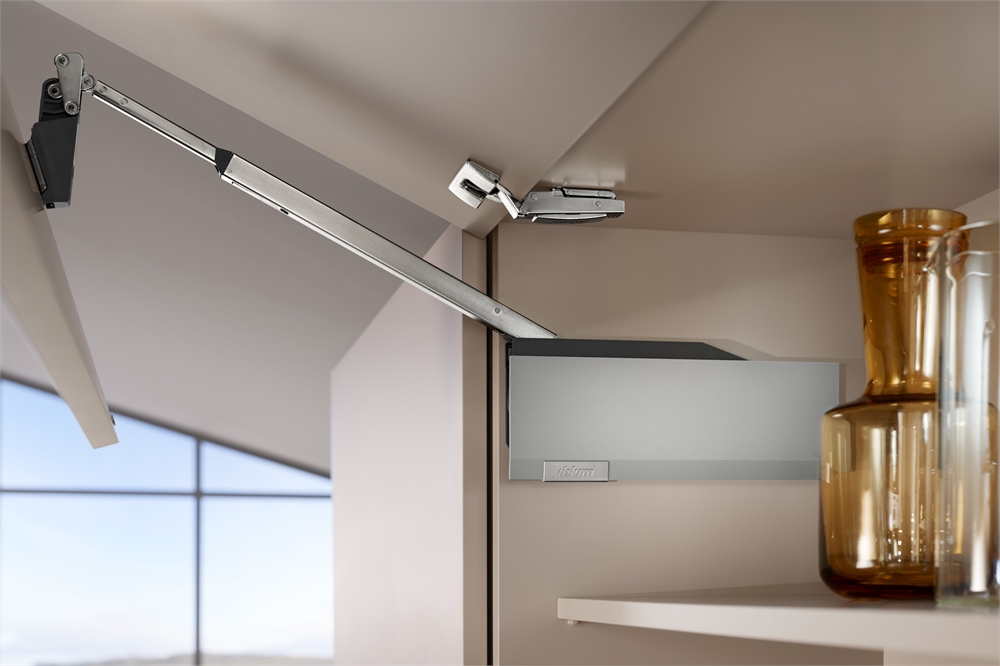 Заглушка для Aventos "HF|HS|HL-TOP" - (L) - Светло-серый под малую стальную заглушку (20)