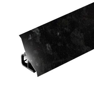 Плинтус для столешниц 18*18*3000 черный гранит (ТРОЯ) (ф-ра 901), шт.