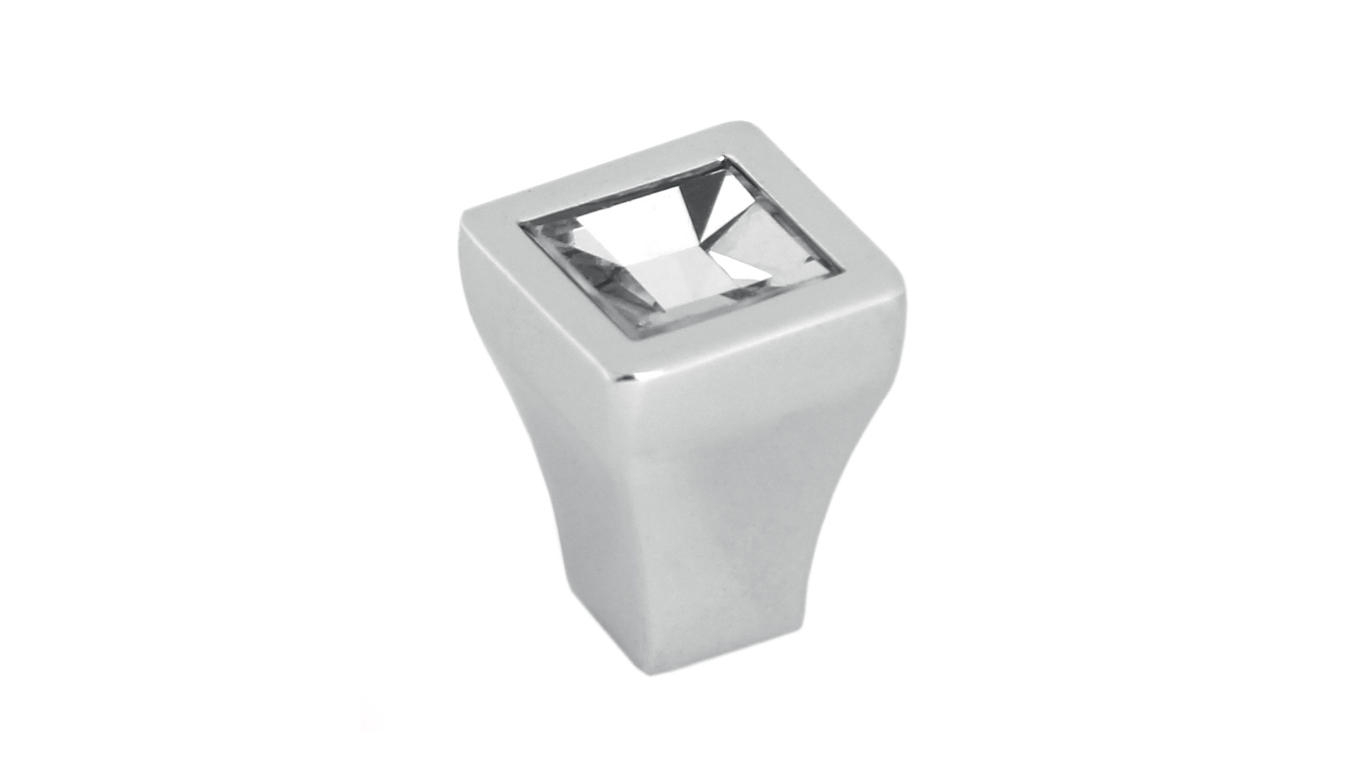 Ручка мебельная CRYSTAL RC425CP/CrT.4