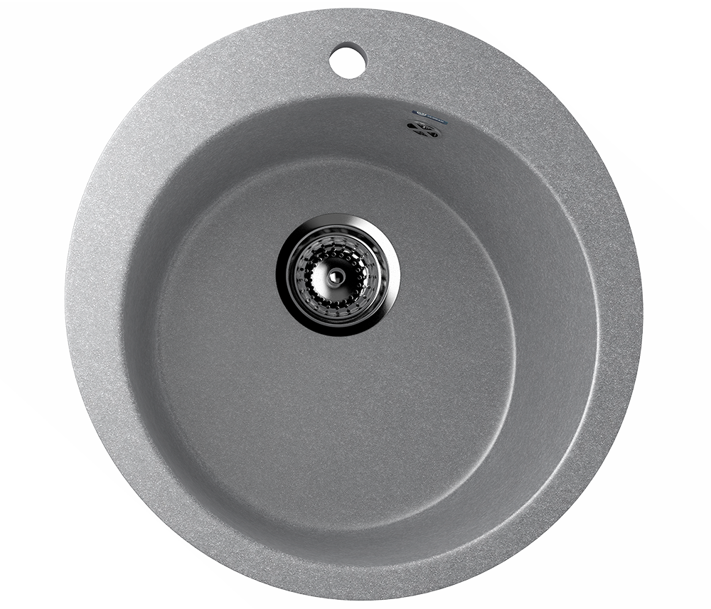 Мойка из искусственного камня Ulgran U-405-342, цвет графит
