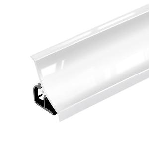 Плинтус для столешниц 18*18*3000 белый глянец (ф-ра 1105)  (25), шт.