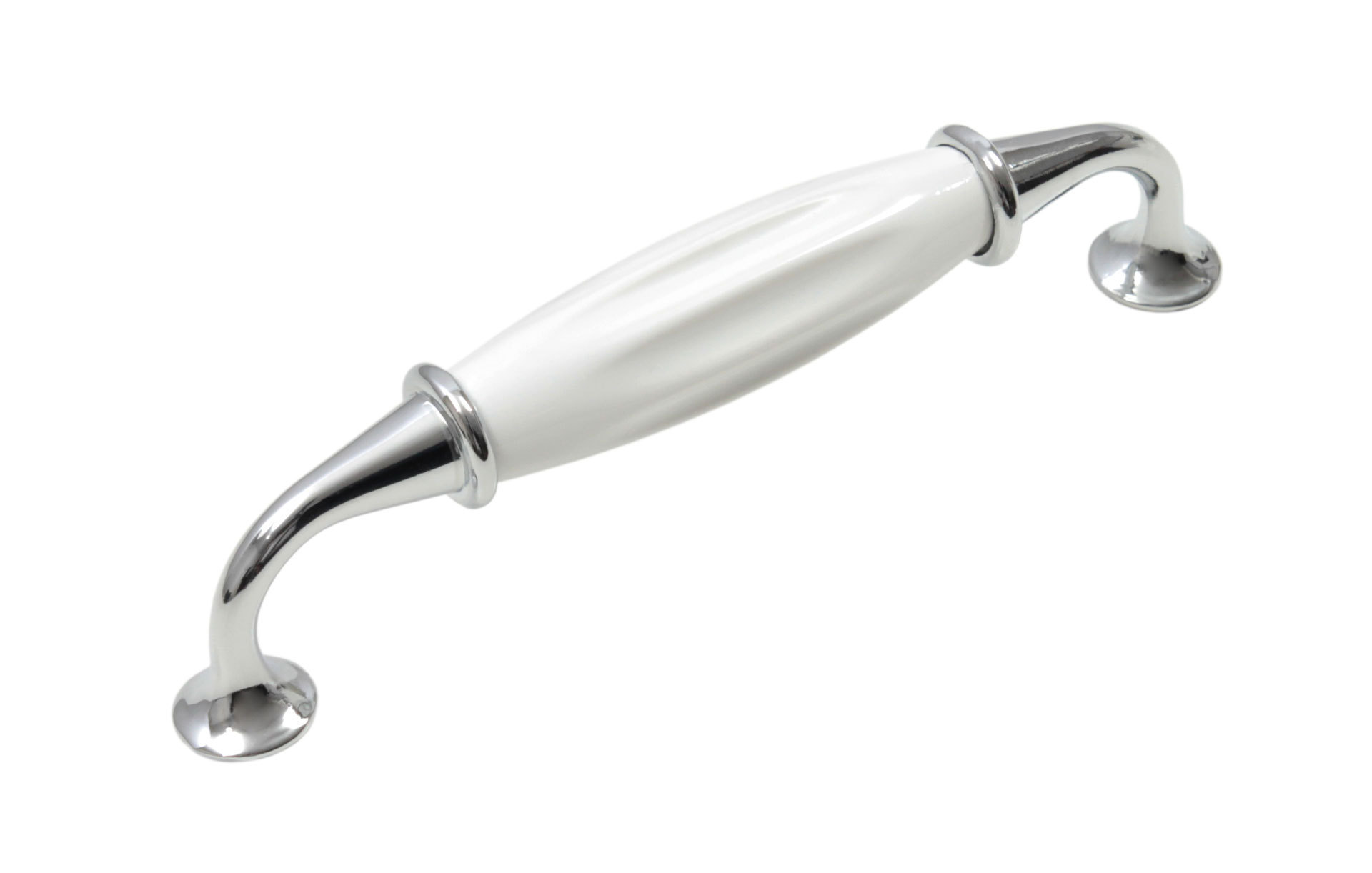 Ручка мебельная TRINITY RS110CP.4/128/W
