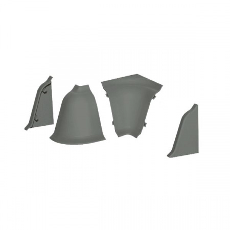 Комплект фурнитуры АР740-1224 DIY (2 загл., 1 внутр. угол, 1 внеш. угол), компл.