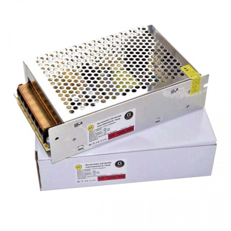 Блок питания для светодиодов 220/12V 100W IP20 сетка  Выведен (аналог 15,0047)