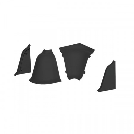 Комплект фурнитуры АР740-1910 DIY (2 загл., 1 внутр. угол, 1 внеш. угол), компл.
