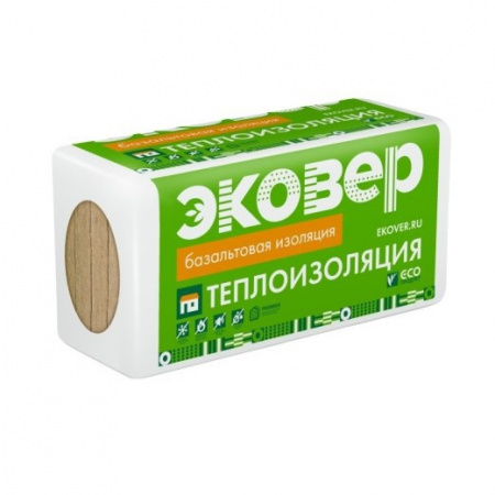 Утеплитель Эковер Лайт 35кг/м3 (1000х600х100х6 штук) 