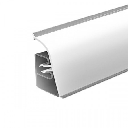 Плинтус для столешницы АР850 Белый матовый 37*24*3000 (ф-ра 1110) (12), шт.