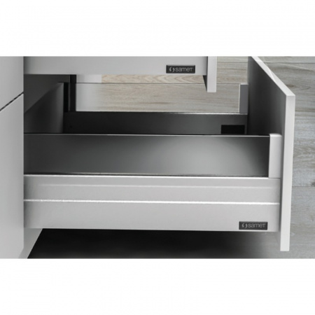 FLOWBOX , Комплект боковых стеклянных панелей, 450 Антрацит