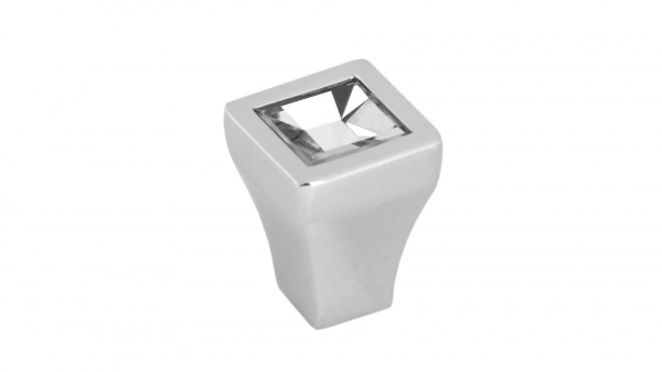 Ручка мебельная CRYSTAL RC425CP/CrT.4.