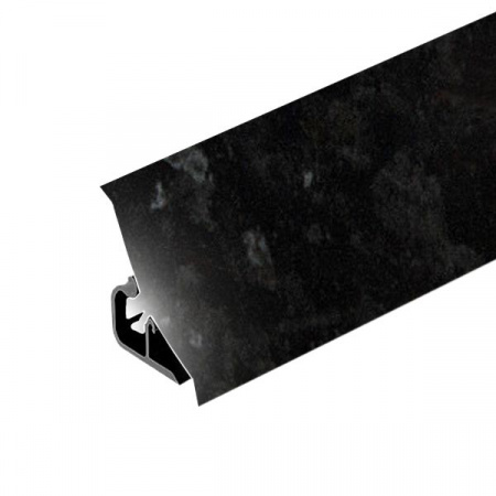 Плинтус для столешниц 18*18*3000 черный гранит (ТРОЯ) (ф-ра 901), шт.