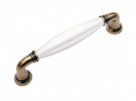 Ручка мебельная TIFFANY RS121AB.4/128/W