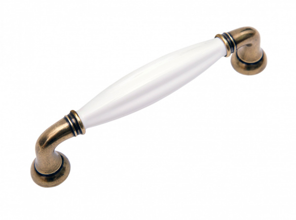 Ручка мебельная TIFFANY RS121AB.4/128/W