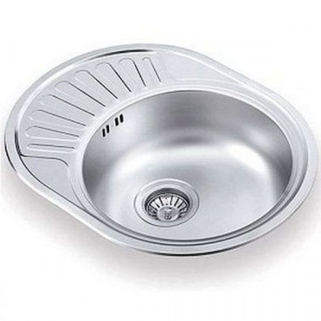 Мойка врезная UZ 5745R хром 570х450х170х0,6